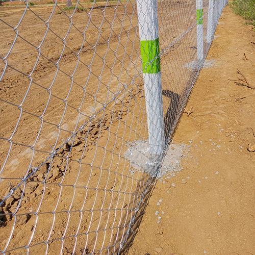 Hi Coat Barbed Wire Fencing - Application: Industrial Sites