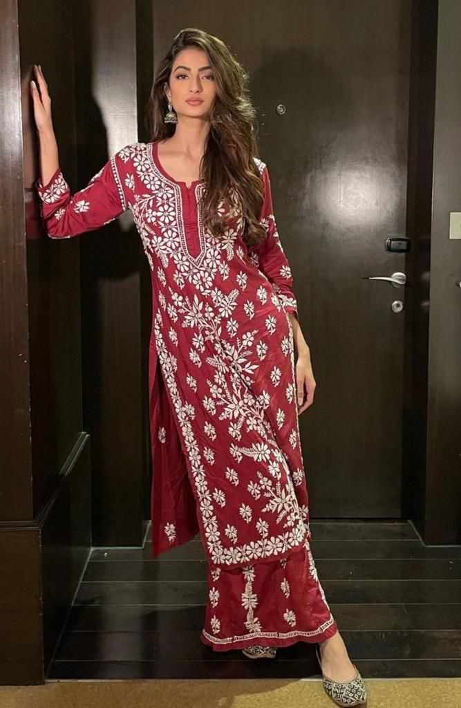 heavy reyon   kurti