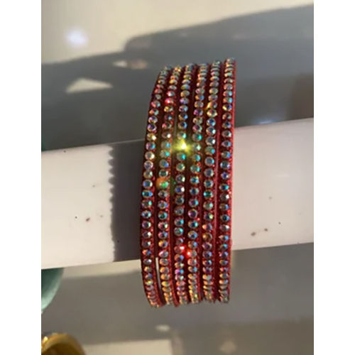 Ladies Rainbow Stone Bangles - Feature: Fashion