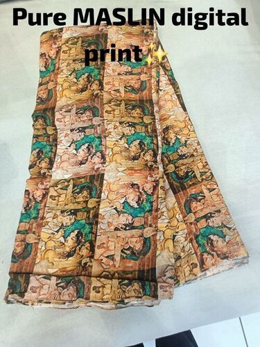 MASLIN DIGITAL PRINT FABRIC