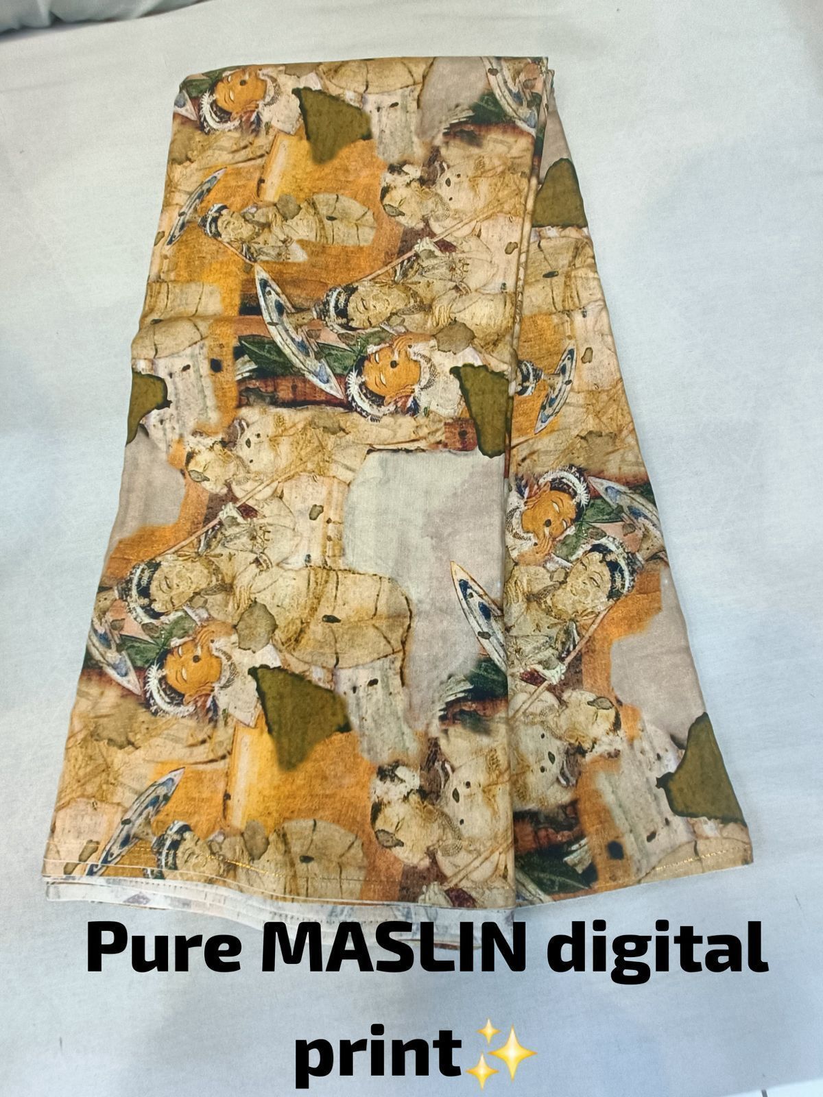 MASLIN DIGITAL PRINT FABRIC