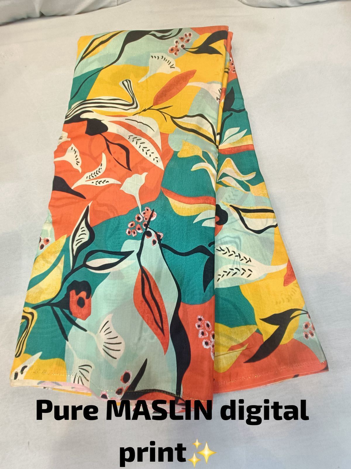 MASLIN DIGITAL PRINT FABRIC