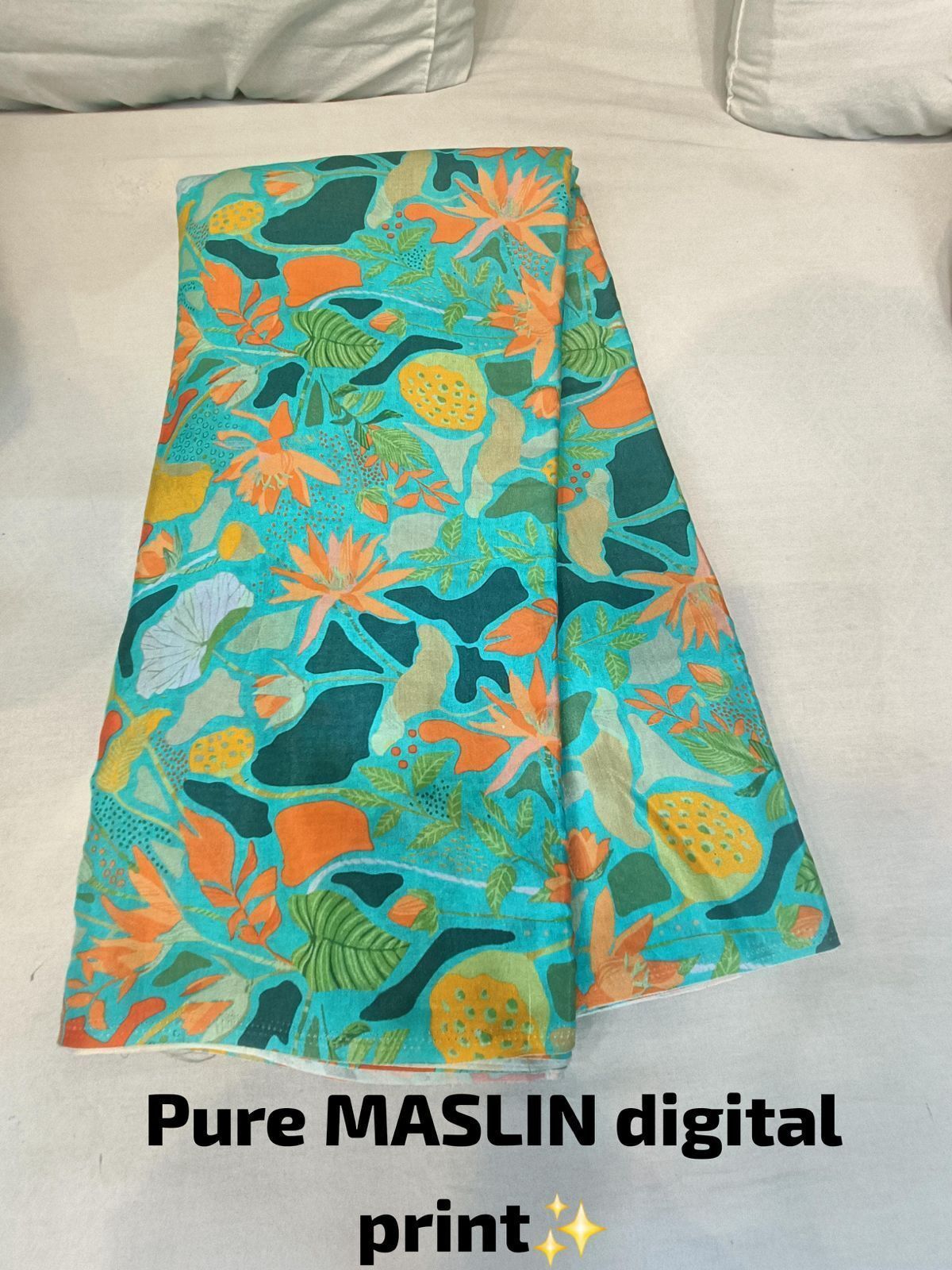 MASLIN DIGITAL PRINT FABRIC