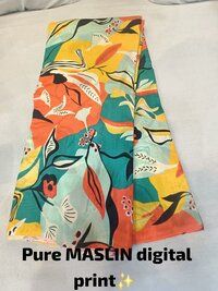 MASLIN DIGITAL PRINT FABRIC