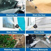 6 in 1 Cordless Portable Pressure Washer Gun