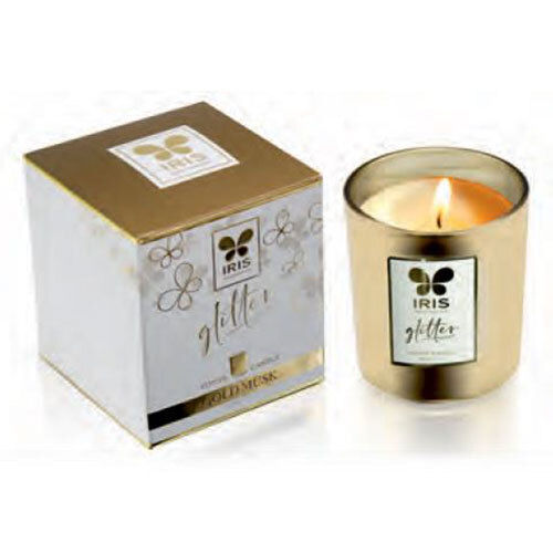 INAC8012GM Gold Glass Votive