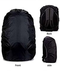 Waterproof Bag Cover - Plastic 50.8x19.1 Cm | Adjustable Straps, 100% Waterproof Material, Durable, Dustproof, Ideal For 30-40l Backpacks