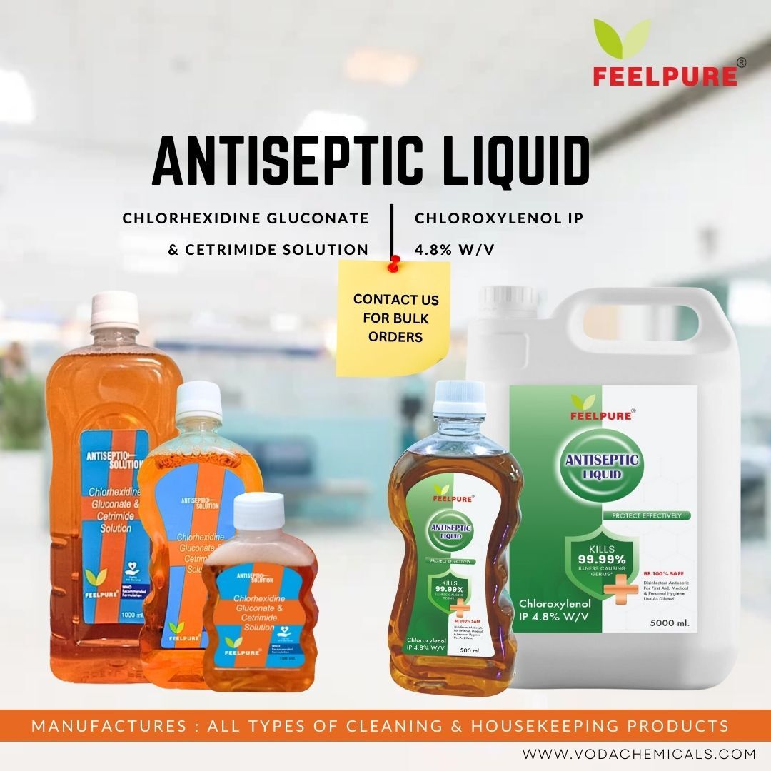 Antiseptic liquid CHG 0.3%, Cetrimide 0.6% 100ml