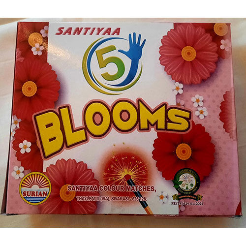 Blooms Matches Box