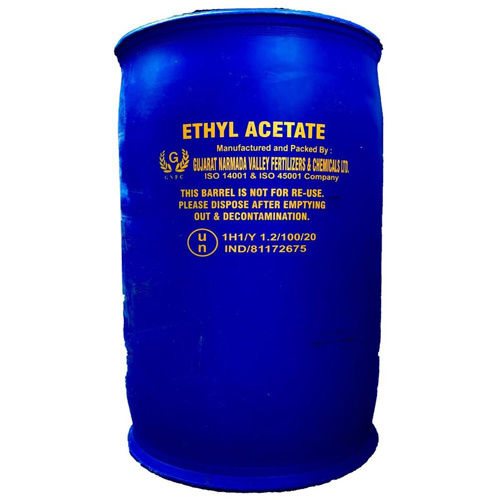 Ethyl Acetate - Industrial Grade Liquid, 99% Purity, Soluble Chemical for Industrial Applications