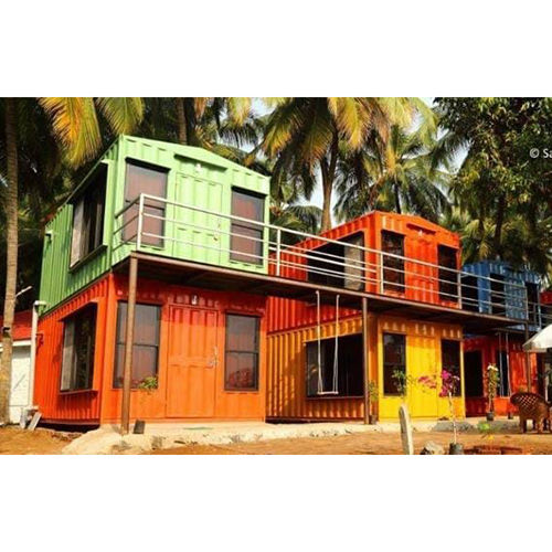 Portable Resort Container - Color: As Per Requirement