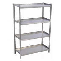 Use Commercial Stainless Steel Rack With 500kg Load Capacity And Four