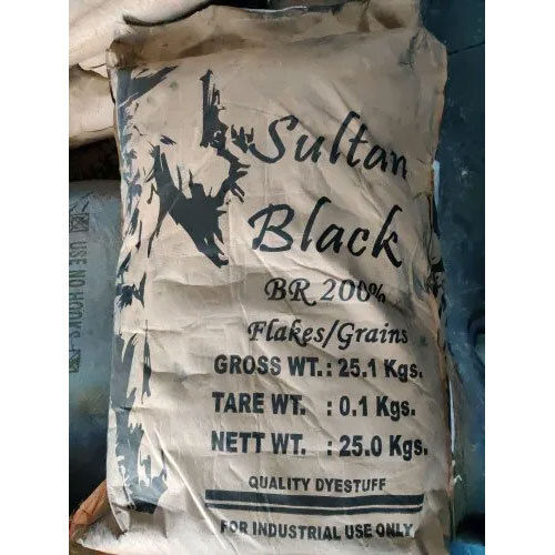 Sulphur Black - Moisture (%): Nill