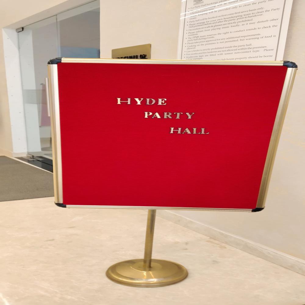 Welcome Board - Material: Fabric