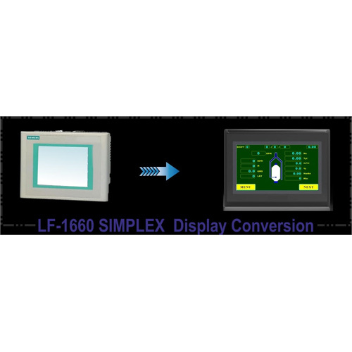 LF-1660 Simplex Comber Machine Conversion Display