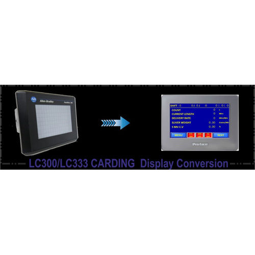 Textile Lc-300 Carding Machine Conversion Display - Material: Steel