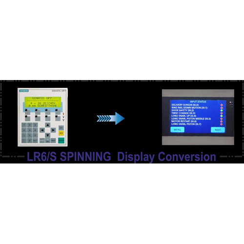 Textile Machinary Spinning Conversion Display - Material: Steel