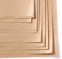 Ribbed Kraft Paper - Color: Brown