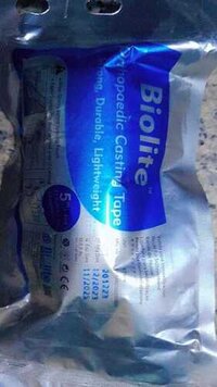 Biolite Orthopaedic Casting Tape - Lightweight, Strong, Durable | Ideal For Reliable Support And Protection During Recovery