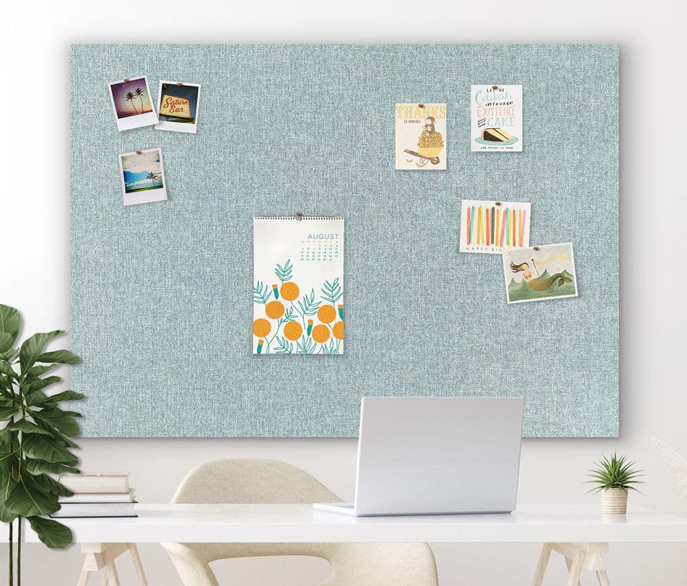 SDS19 High Quality Colorful Pin Board - Rectangle, All Sizes Available | Modern Notice & Pin Board with Searchable Keyboard for Enhanced Communication