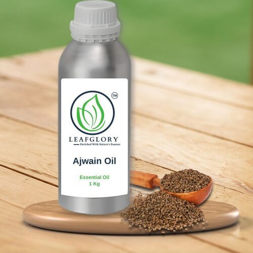 Ajwain Oil - 10 ML Pure Herbal Extract , 100% Purity, Aromatic Spicy Odor for Aromatherapy and Pain Relief