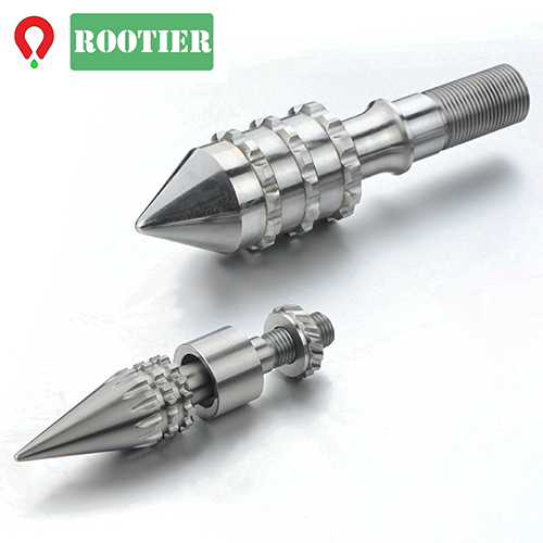 Enhanced Color Mixing Type Screw Tip Head Assembly - Color: Silver