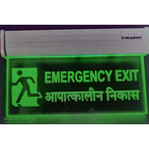 LED Exit Sign Board