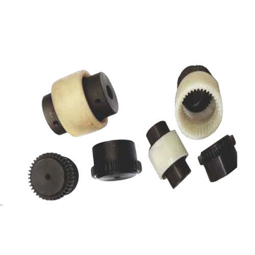 Curved Tooth Gear Coupling - Color: Black And White