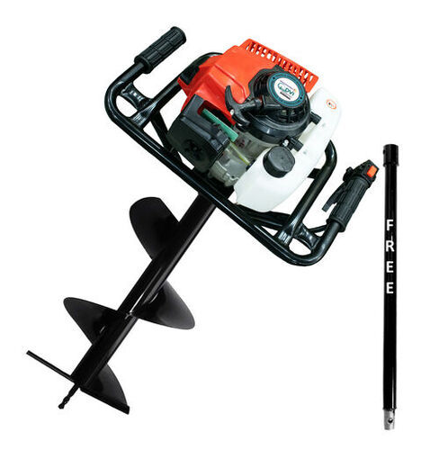 72Cc Earth Auger With 10 Inch Bit - Automatic Grade: Semi-Automatic