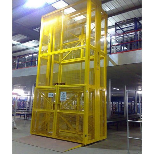 Flame Proof Goods Lift - Material: Stainless Steel