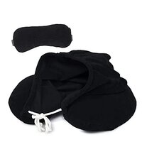 Hoodie Travel Neck Pillow in Memory foam