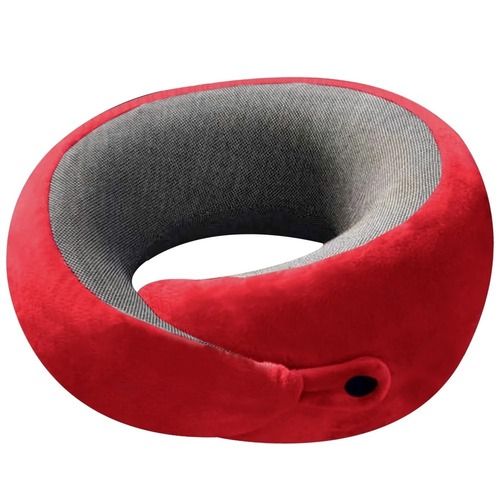 Airplane Travel Snake Neck Pillow Premium Memory Foam - Color: Mix Colour