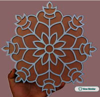 MDF Island Rangoli Stencils