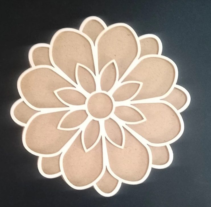 MDF Island Rangoli Stencils