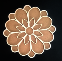 MDF Island Rangoli Stencils