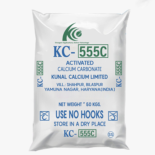 555C Activated  Calcium Carbonate - Grade: Medicine Grade