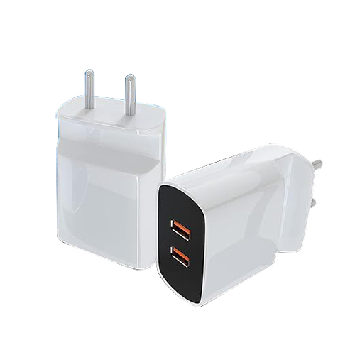 Dual Usb Charger - Body Material: Plastic