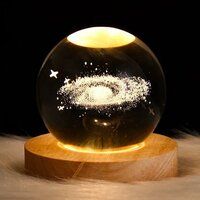 3D Crystal Ball Night Lamp