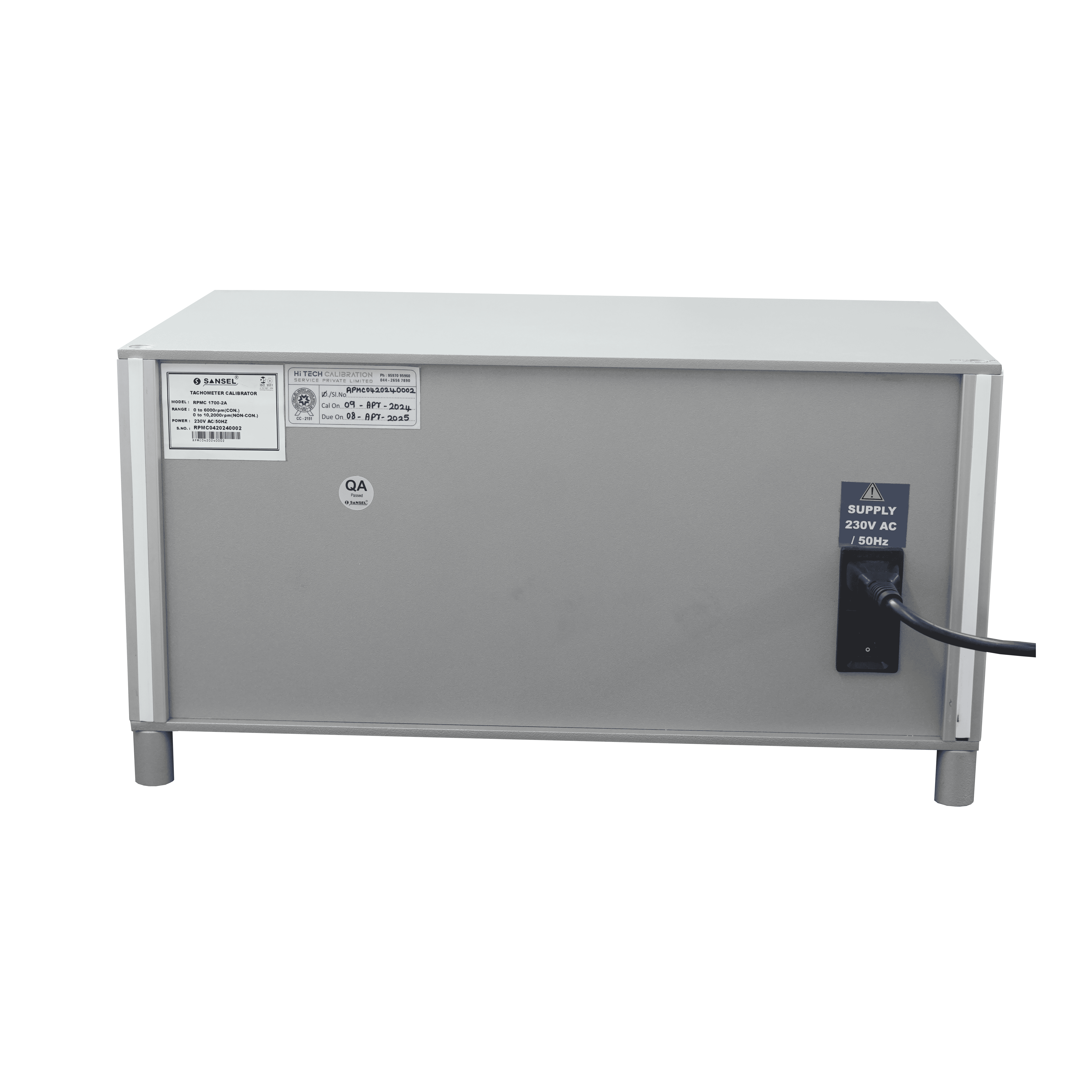 TACHOMETER CALIBRATOR