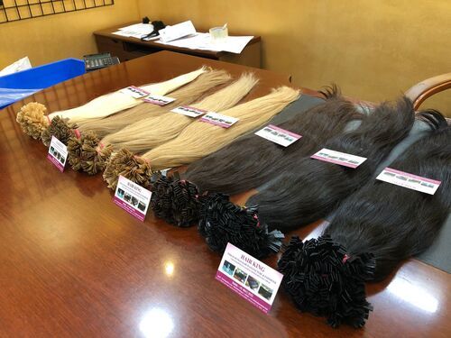 100% NATURAL INDIAN HUMAN HAIR EXTENSIONS  COLOURED HAIR RAW HAIR BUNDLES