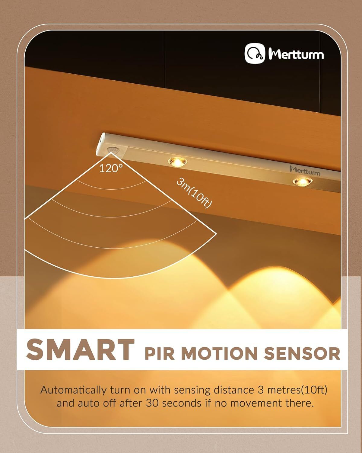 Motion Sensor Cabinet Light