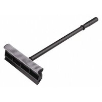 Car Windshield Wash Cleaner - Plastic Material, 25x53 Cm Size, Black Color | Long-reach Non-slip Handle, Detachable Scrubber For Easy Cleaning