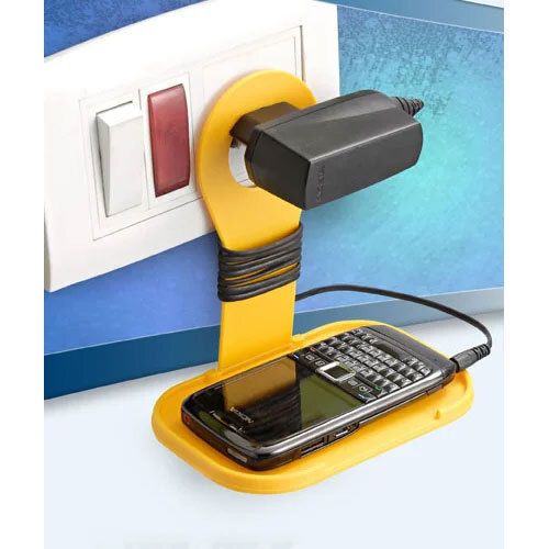 Mobile Phone Charging Stand - Color: Yellow