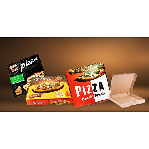 Printed Pizza Box - Finishing: Glossy Lamination