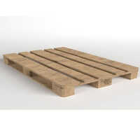 Wooden Skid Pallet - Durable Wood, Euro Pallet In Various Sizes | 2-way Forklift & Handlift For Easy Transport, Mesh Style For Enhanced Handling