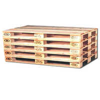 Euro Wooden Pallets - High-Quality Wood, Different Sizes Available | 2-Way Forklift & Handlift, Durable Mesh-Style Design