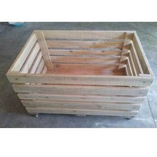 Industrial Wooden Crates - Material: Wood