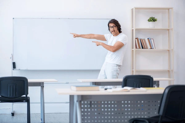 SDS028 High Quality Non Magnetic Whiteboard Perfect for Schools