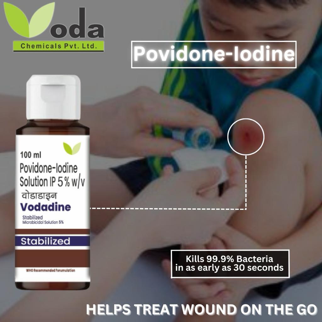 Povidone Iodine 5% Skin Antiseptic Solution 100 ml