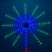 Mitsico Firework LED Strip Lights Dream Color RGB Changing Music Sound Sync Bluetooth Firework Light with Remote Control DC USB LED,Plastic